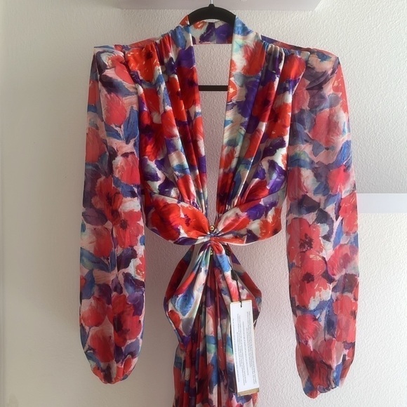 NEW with Tags Patbo Cherry Cutout Dress Size Medium - Picture 9 of 11